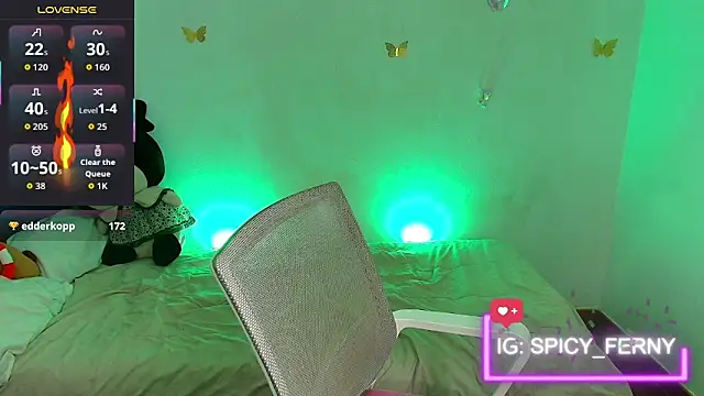 9 Fernanda 9 online show from May 27, 2026, 1:57 am
