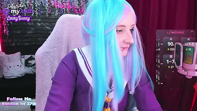 Snapshot of EmmyBunny chatting on February 21, 2025, 2:27 pm EmmyBunny online show from February 21, 2025, 2:27 pm