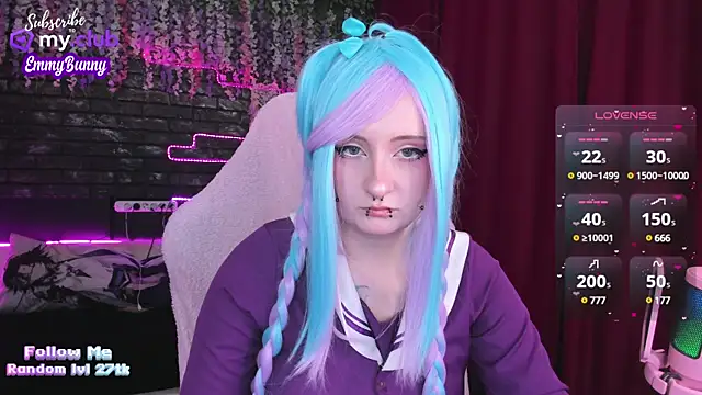 Snapshot of EmmyBunny chatting on February 22, 2025, 2:08 pm EmmyBunny online show from February 22, 2025, 2:08 pm