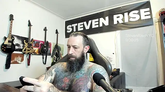 StevenRiseNYC online show from October 1, 2025, 1:33 am