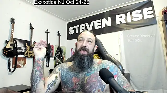 StevenRiseNYC online show from October 16, 2025, 1:06 am