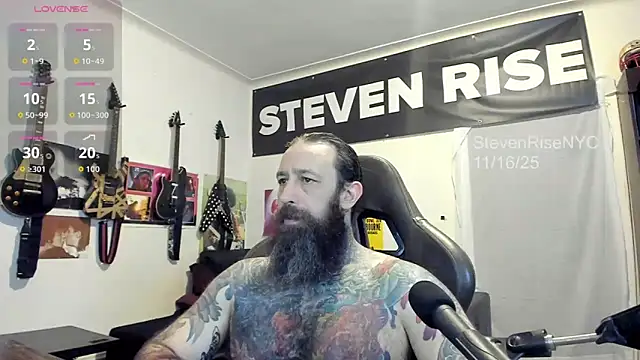 StevenRiseNYC online show from November 16, 2025, 10:59 pm