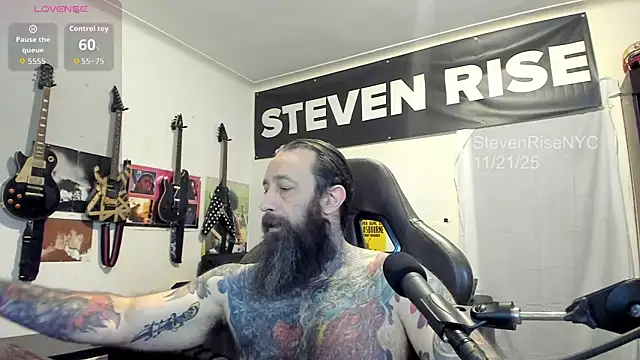 StevenRiseNYC online show from November 21, 2025, 2:16 pm