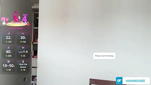 Snapshot of hanarousse chatting on September 19, 2025, 1:34 pm hanarousse online show from September 19, 2025, 1:34 pm